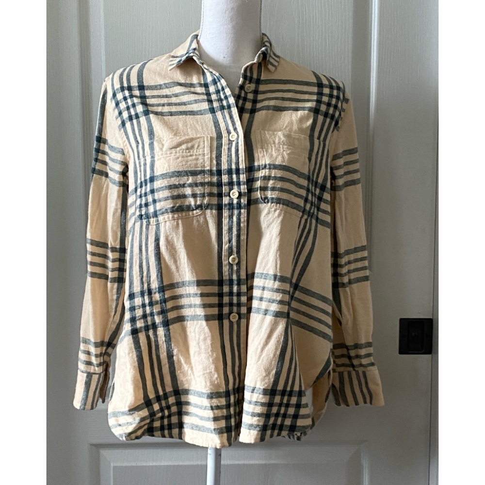 MADEWELL women’s flannel shirt. XXS.
